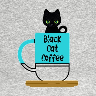 Black Cat Coffee T-Shirt